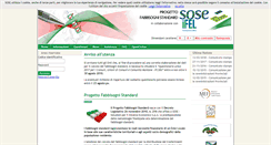 Desktop Screenshot of opendata.sose.it